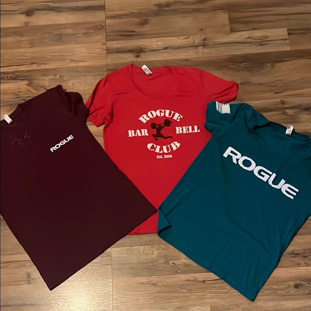 Rogue Red Short Sleeve Tees Vibrant Cotton Collection